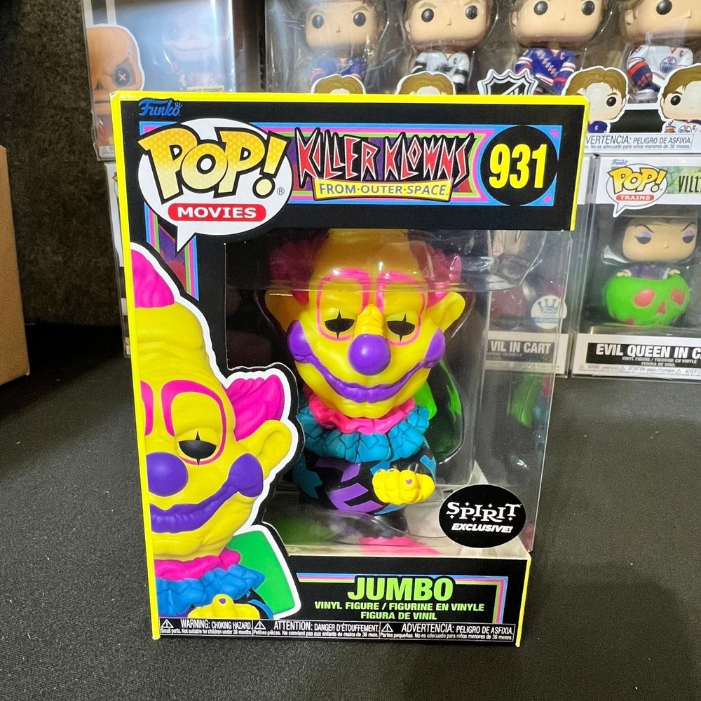 Funko Pop Movies Killer Klowns from Outer Space Jumbo 931 Spirit Exclusive